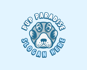 Animal Dog Paw logo design