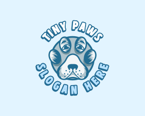 Animal Dog Paw logo design