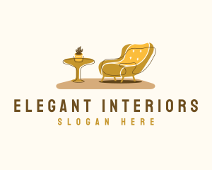 Sofa Table Furniture logo design