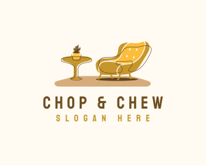 Chair - Sofa Table Furniture logo design