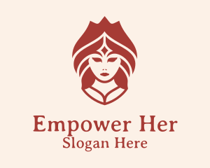 Feminist - Ethnic Tribal Woman logo design