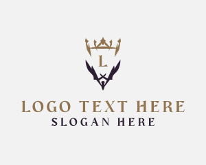 High End - Crown Royalty Academy logo design