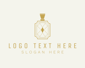 Fragrance - Luxury Perfume Bottle logo design
