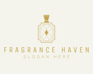 Luxury Perfume Bottle logo design