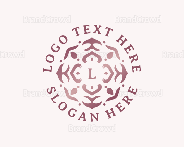Floral Beauty Mandala Logo