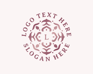 Textile - Floral Beauty Mandala logo design