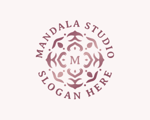 Mandala - Floral Beauty Mandala logo design