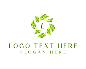 Emblem - Beauty Leaves Wellness logo design