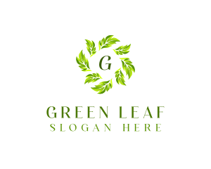 Beauty Leaves Wellness logo design