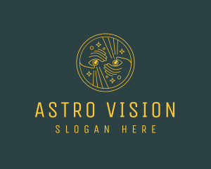 Astrology Eye Occult logo design