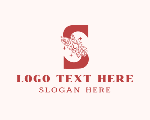 Letter S - Flower Beauty Letter S logo design