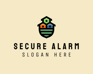 Alarm - Shield House Neighborhood logo design