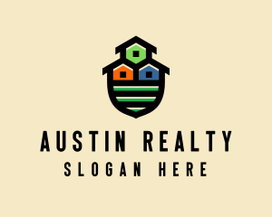 Realty Home Neighborhood logo design