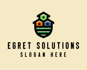 Realty Home Neighborhood logo design