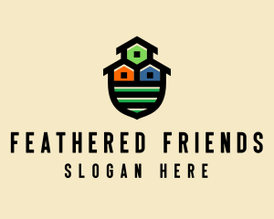 Realty Home Neighborhood logo design