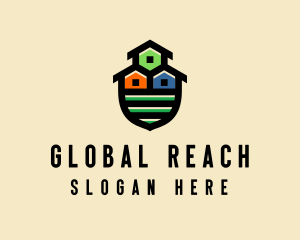 Realty Home Neighborhood logo design