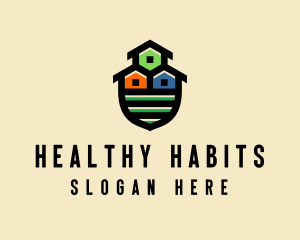 Realty Home Neighborhood logo design