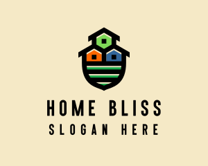 Realty Home Neighborhood logo design