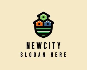 Realty Home Neighborhood logo design