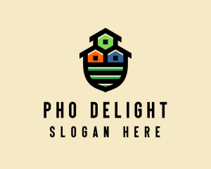 Realty Home Neighborhood logo design