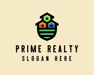 Realty Home Neighborhood logo design