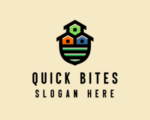 Realty Home Neighborhood logo design