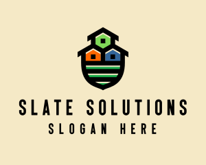 Realty Home Neighborhood logo design