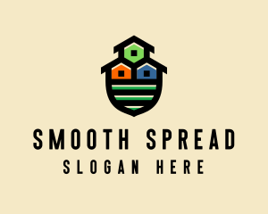 Realty Home Neighborhood logo design