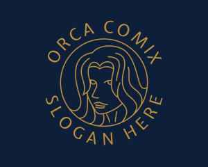 Gold Woman Cosmetics Logo