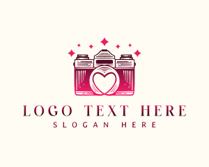 Wedding Photography  Heart Logo