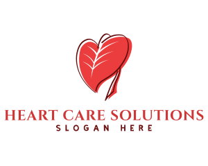 Heart Leaf Garden logo design