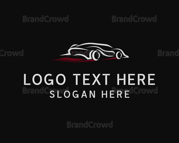 Automotive Racing Car Logo