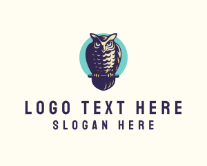 Owl - Avian Forest Owl logo design