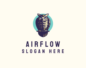 Avian Forest Owl logo design