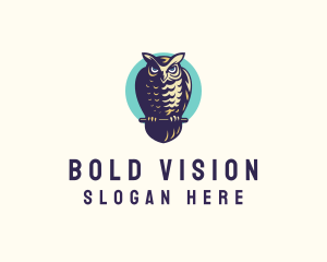 Avian Forest Owl logo design