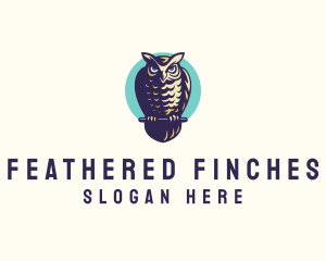 Avian Forest Owl logo design