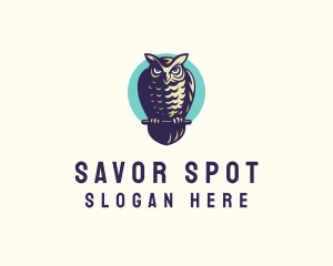 Avian Forest Owl logo design