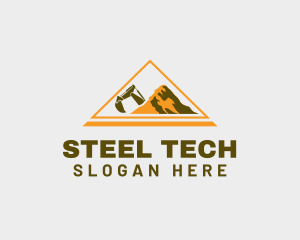 Industry - Mountain Contractor Industry logo design