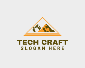 Industry - Mountain Contractor Industry logo design