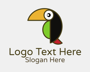 Wildlife - Toucan Jungle Bird logo design