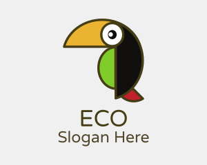 Toucan Jungle Bird Logo