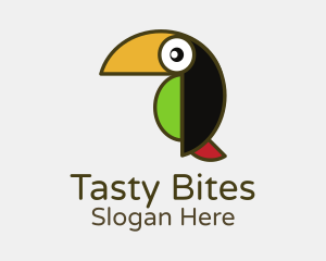 Animal Conservation - Toucan Jungle Bird logo design