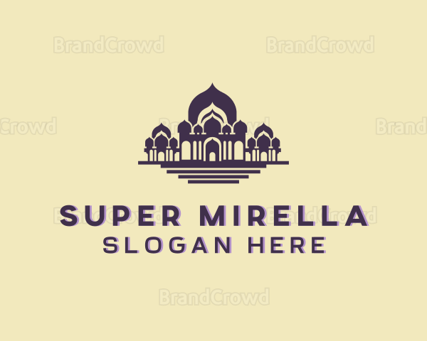 Mosque Building Architecture Logo