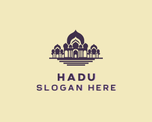 Mosque Building Architecture Logo