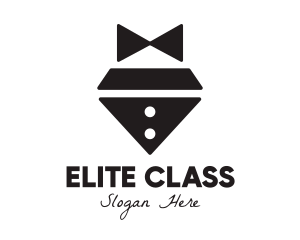 Diamond Bow Tie logo design