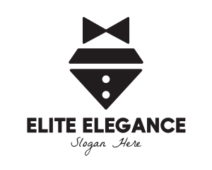 High Class - Diamond Bow Tie logo design