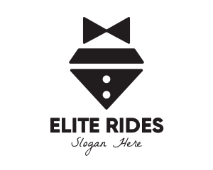 Chauffeur - Diamond Bow Tie logo design