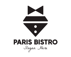 Diamond Bow Tie logo design