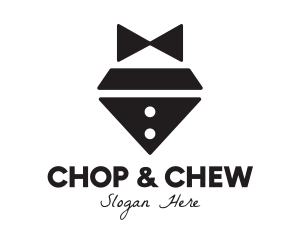 Diamond Bow Tie logo design