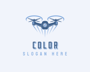 Rotorcraft - Camera Drone Photography logo design